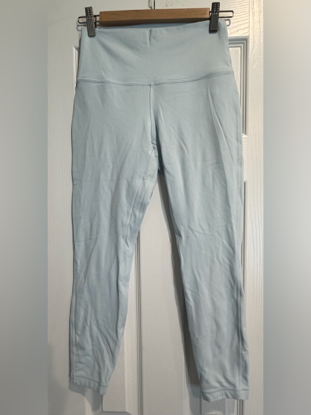 Lululemon Light Blue High-Waist Leggings